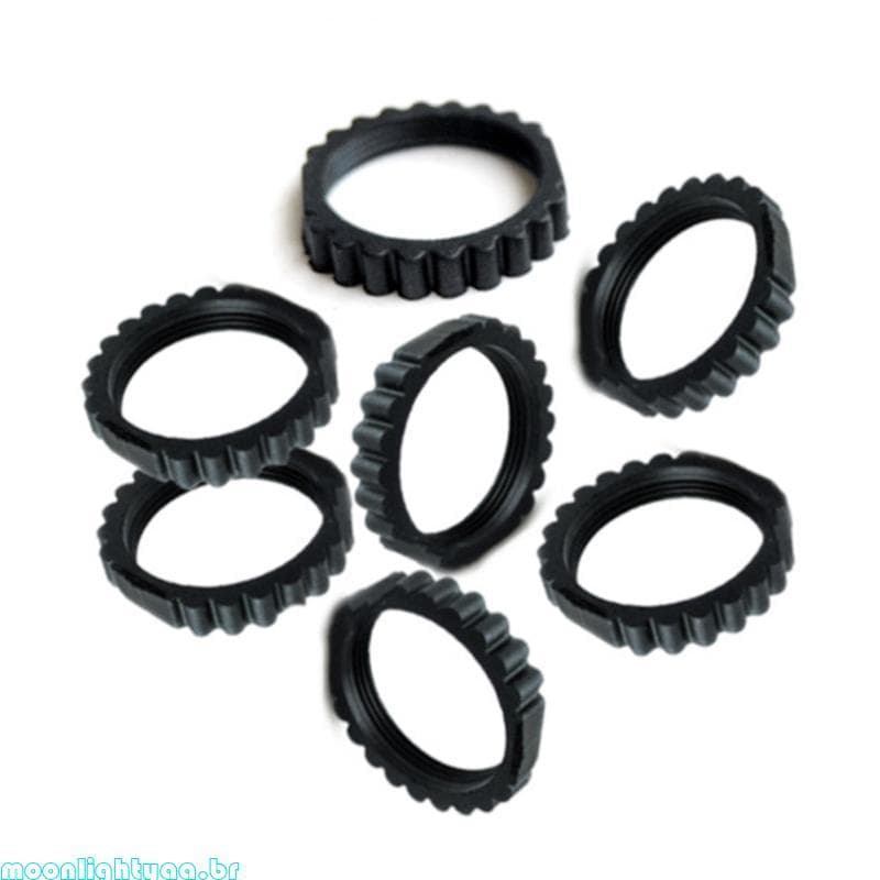 moonlightyaa1 Anéis Bloqueio Lente Profissionais 12 Mm ABS Travamento Seguros Para Câmeras Segurança