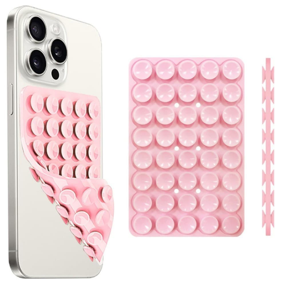 Suporte de Silicone com Ventosa para Capinha de  Celular IPhone e Android