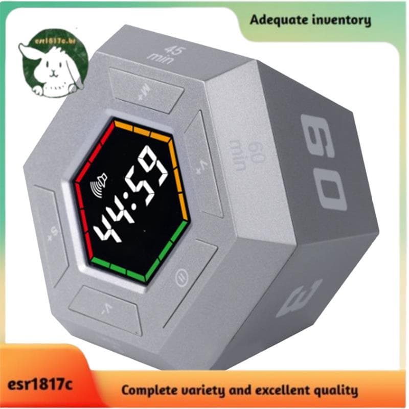 Temporizador Pomodoro , De Produtividade , 3 , 5 , 15 , 30 , 45 , 60 Minutos Contagem Regressiva Inteligente Predefinido