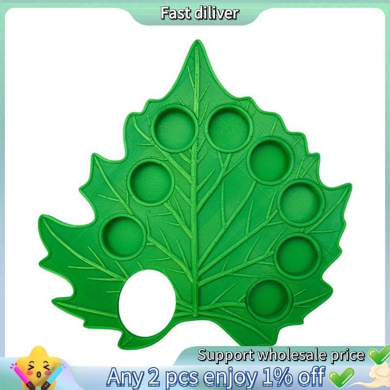 Paleta De Aquarela Cores Folha Verde Forma Pintura Ferramentas Reutilizáveis