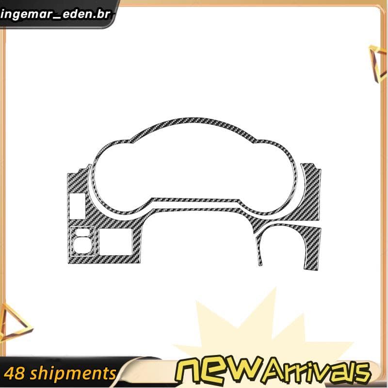 Kit De Acabamento De Acessórios LHD De Fibra De Carbono Para Cruiser 2007-2021 Painel De Instrumentos De Cobertura De Ve