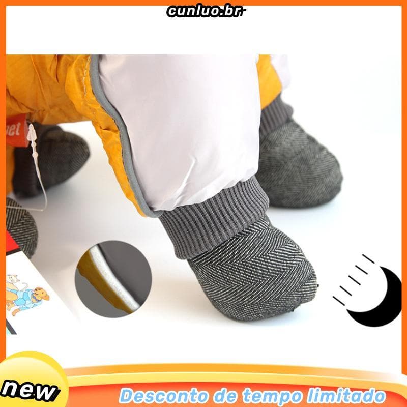 [Brpredolo2] Casaco Para Cachorro De Corpo Inteiro À Prova De Vento D'água Com Zíper Reflexivo