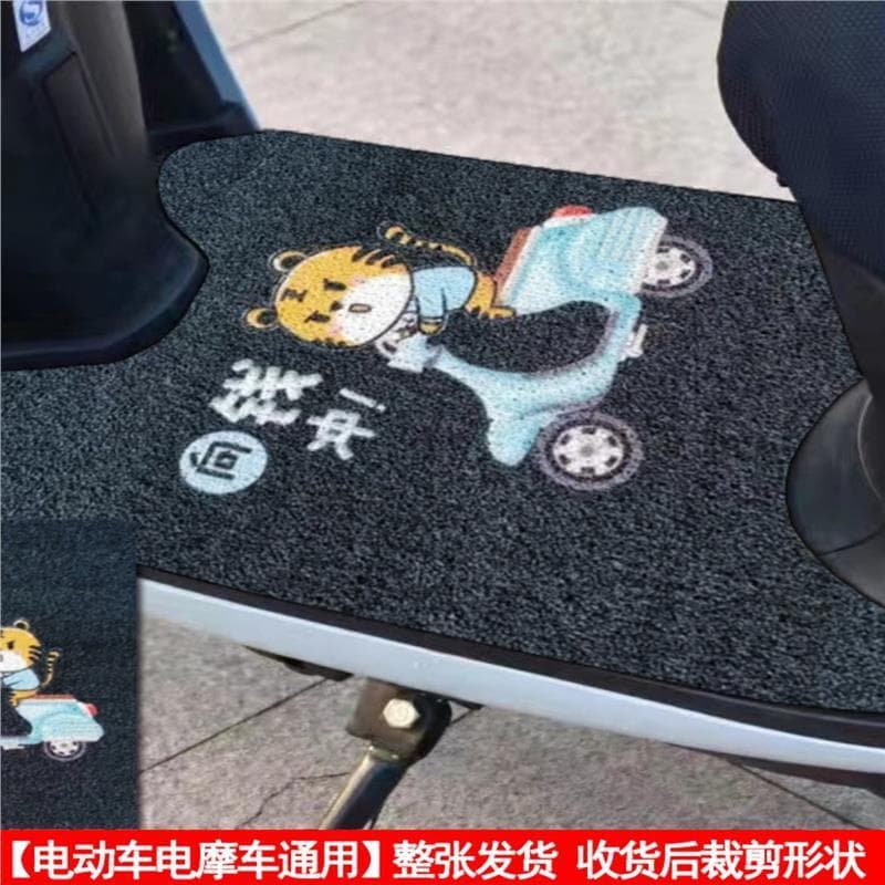 Tapete impermeável e à prova de poeira para veículos elétricos, adequado para todas as estações, pode ser cortado livrem