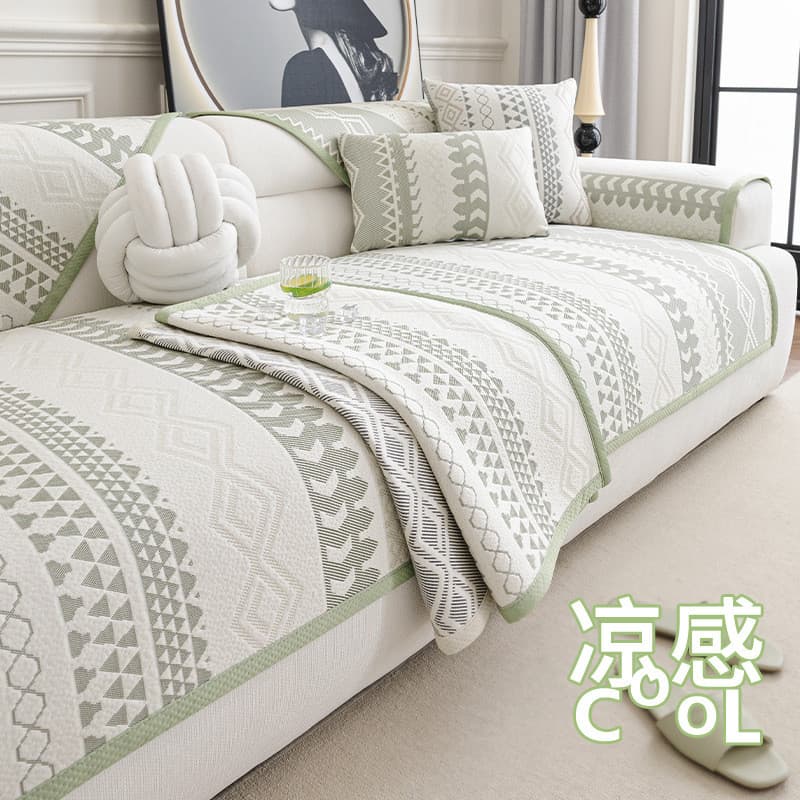 Legal Doudou sofá almofada verão almofada antiderrapante 2026 verão luz luxo sofá legal tapete almofada legal capa pano