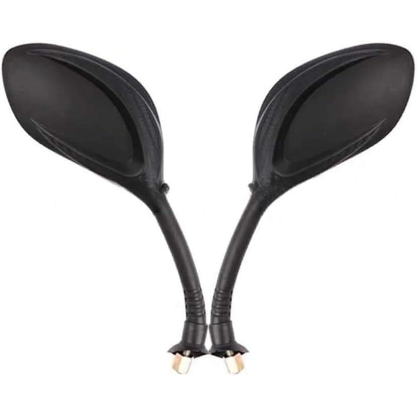 Espelhos Retrovisores Laterais para Motocicleta Espelho de Motocicleta 8MM Espelho de Visão Rotativo Ajustável Kits de E