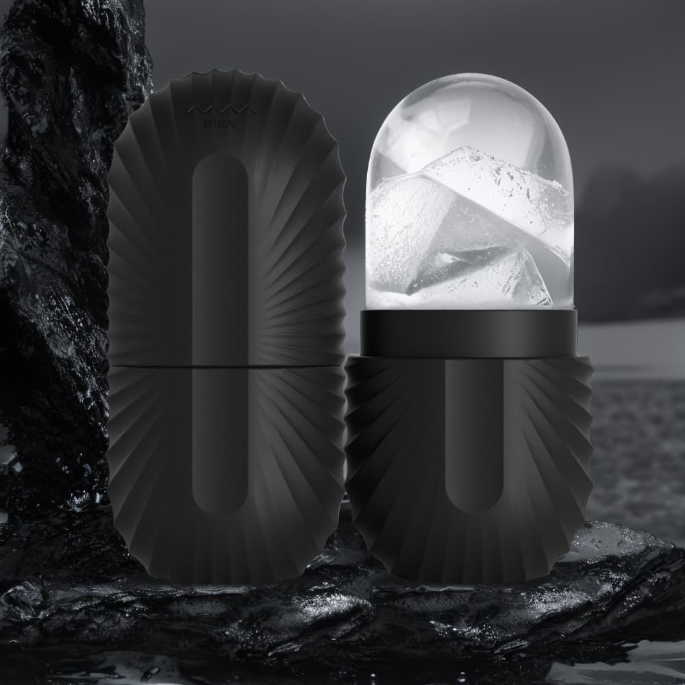 Rolo De Gelo De 1 Peça Para Rosto , Olhos E Pescoço Melhorar O Brilho Natural , Ferramenta Facial Reutilizável