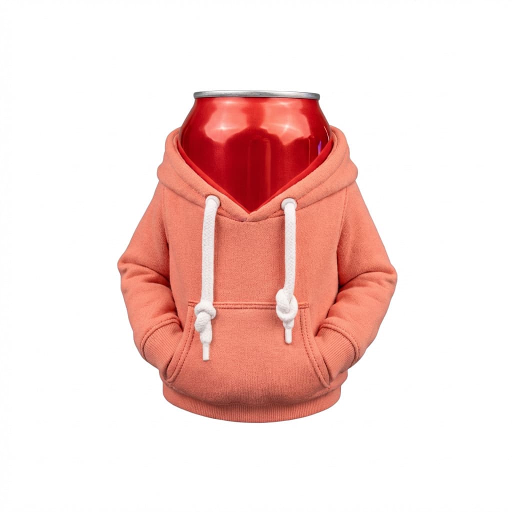 Porta Lata Criativo Formato Roupa – Suporte para Cerveja e Refrigerante!