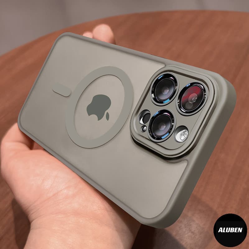 Capa De Carga Choque Magsafe Magnética Case Capinha fosca (2)De Celular Para iPhone 16 11 12 13 14 17 Pro Max 15 17PRO