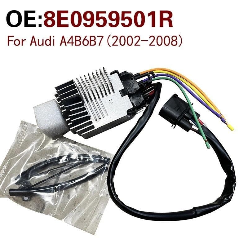 8E0959501R Para Audi A4 B6 B7 2002-2008 Módulo Controlador De Ventilador Eletrônico Automotivo Unidade De Controle De Re