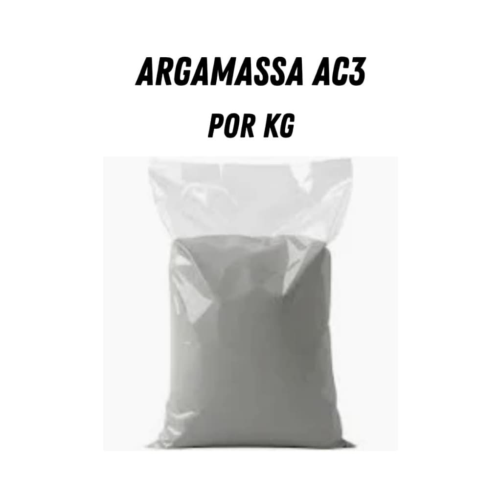 Argamassa Cinza Ensacada E Lacrada AC3 2KG