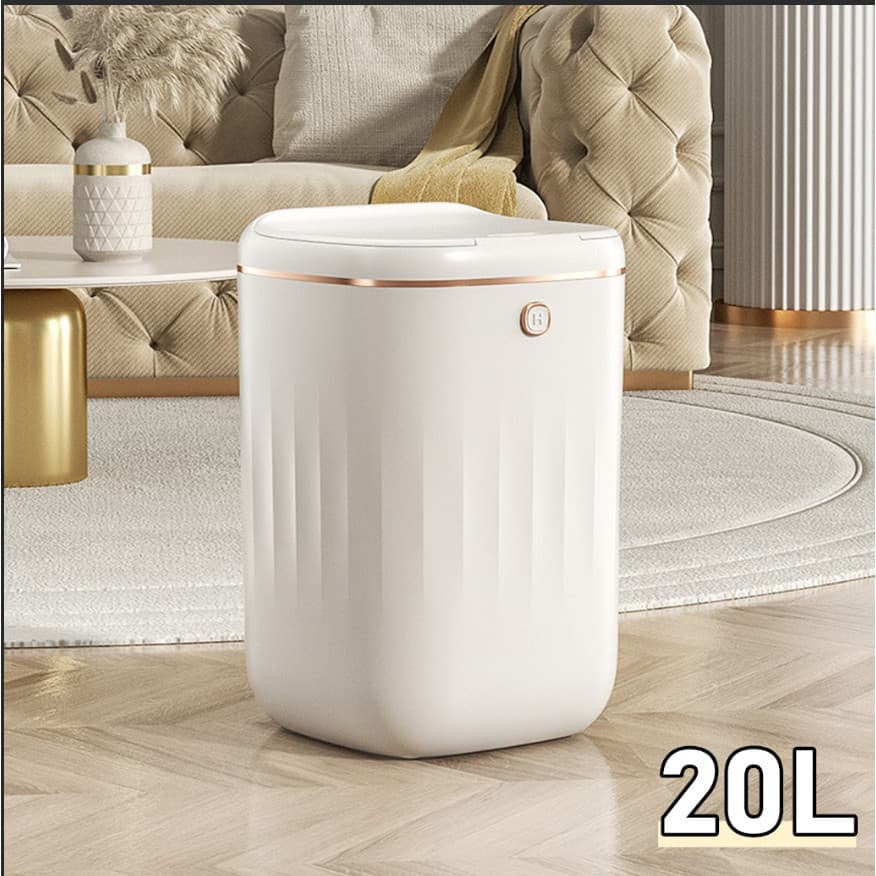Lixeira Automática 20/35/Litros com Sensor Infravermelho para Cozinha Banheiro Escritório Quarto
