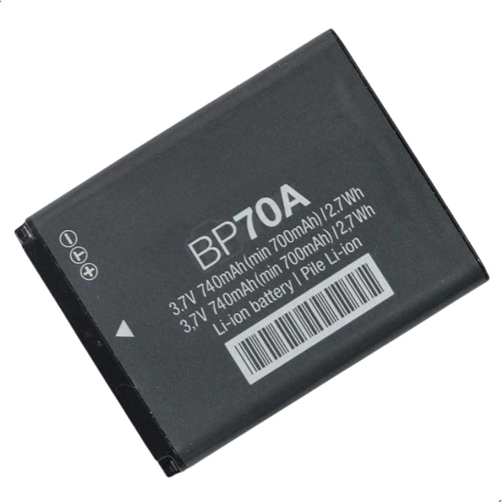 Bateria BP70A 740mAh Compatível Câmeras Samsung St150f St66 St70 St95 Es74 SL630