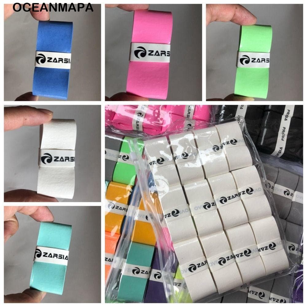 Apertos De Raquete De Badminton OCEANMAPA , Overgrips De Tênis Antiderrapantes Com Cola Manual Resistente Ao Desgaste ,