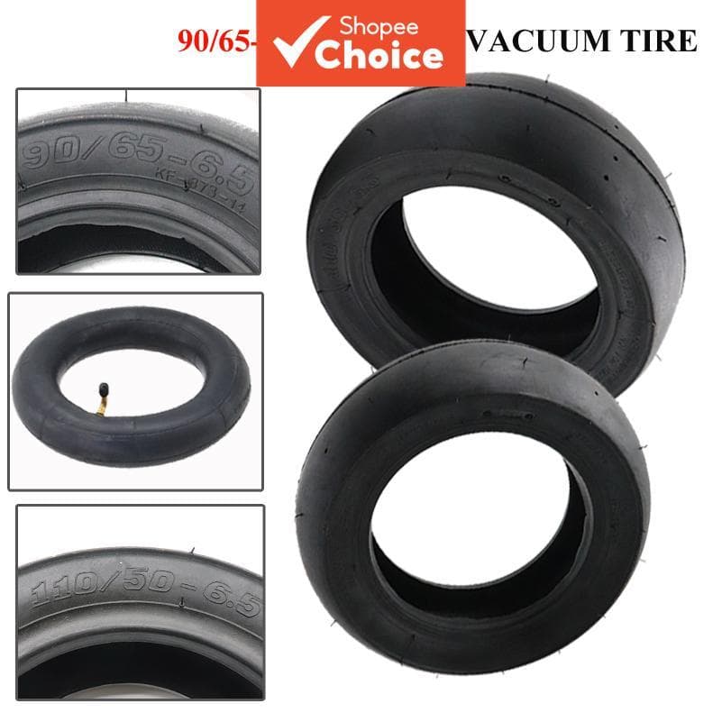 Mini Carro Esportivo 49CC Pneu Liso A Vácuo 90/65-6.5 110/50 Sem Câmara De Ar