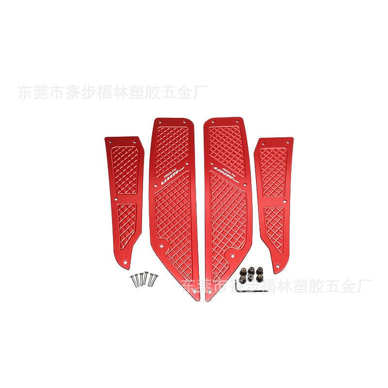 Adequado para haojue UHR150 pedal acessórios de liga de alumínio Scooter pedal antiderrapante pedal haojue pronto