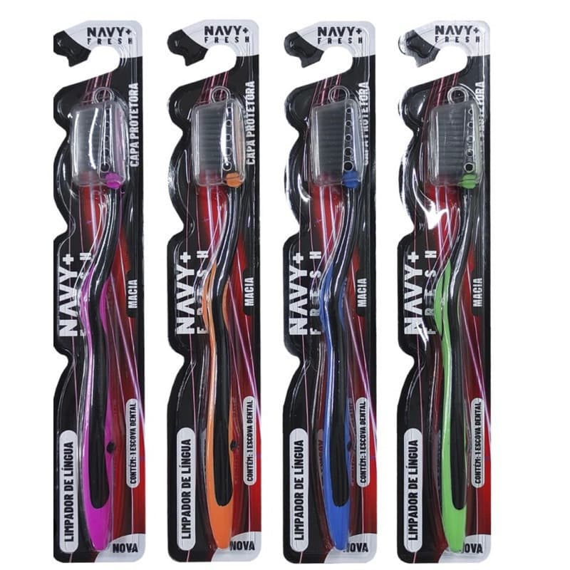 12 Escova De Dente Adulto Cerdas Macias