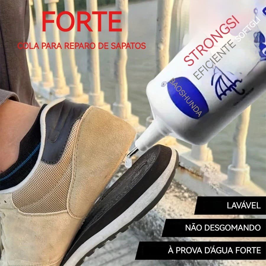cola de sapateiro universal, cola para sapatos forte transparente