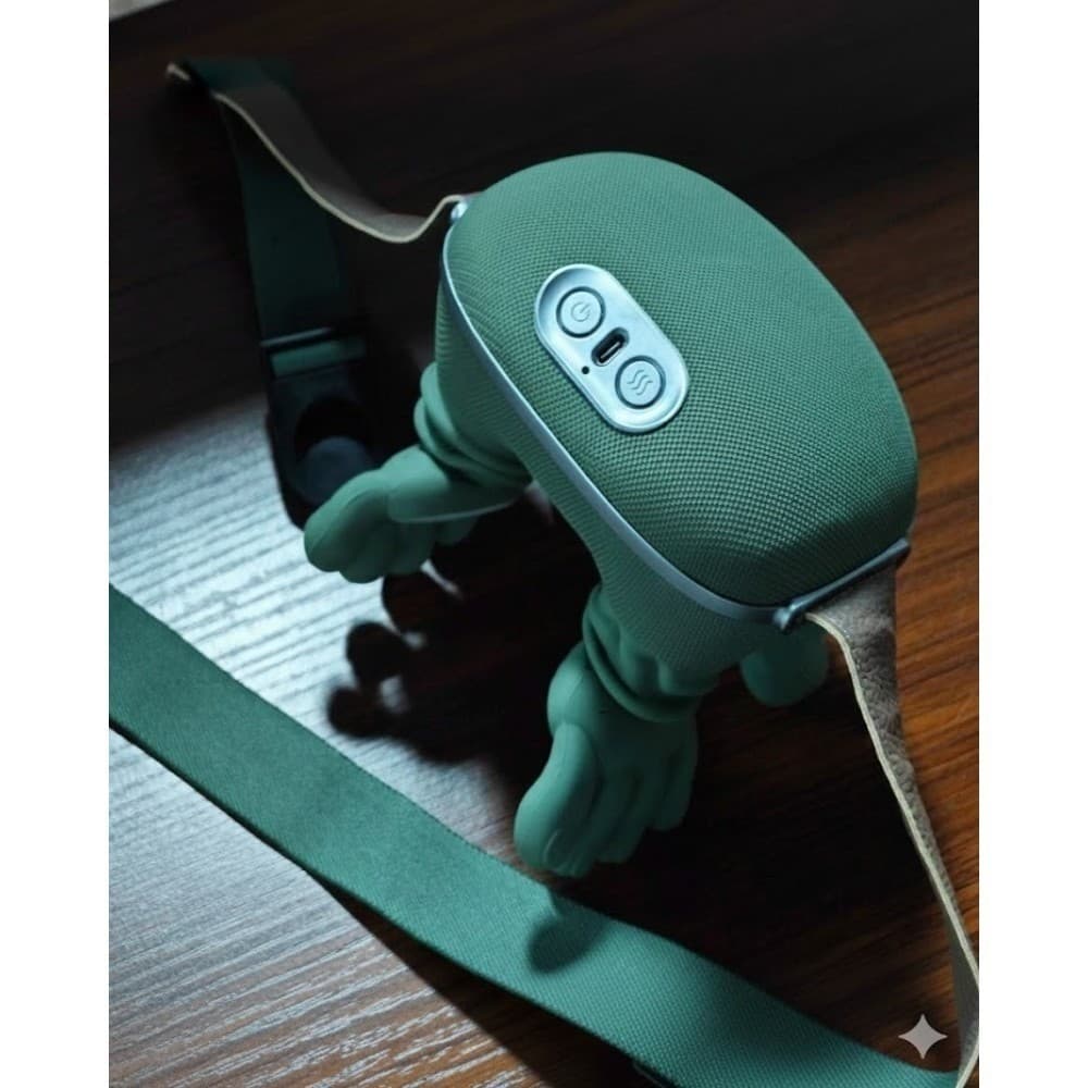 Massageador Elétrico Portátil  Alívio P/ Pescoço 3 Intensidades + Aquecimento Infravermelho - Bingo