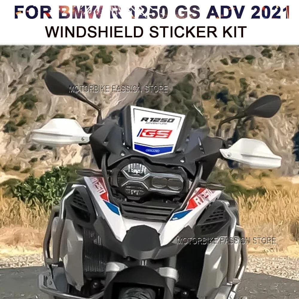 Para BMW R 1250 GS ADV 2021 RALLYE kit De Decoração Proteção Do Corpo Acessórios Da Motocicleta Adesivos À Prova Dwaterp