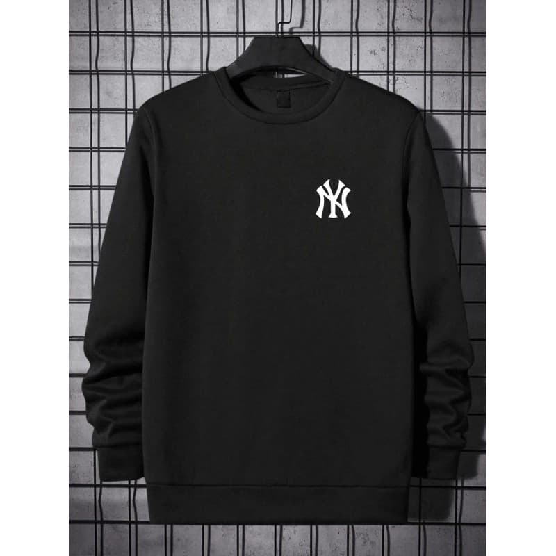 Moletom Careca Gola Redonda Unissex NY-Envio Imediato