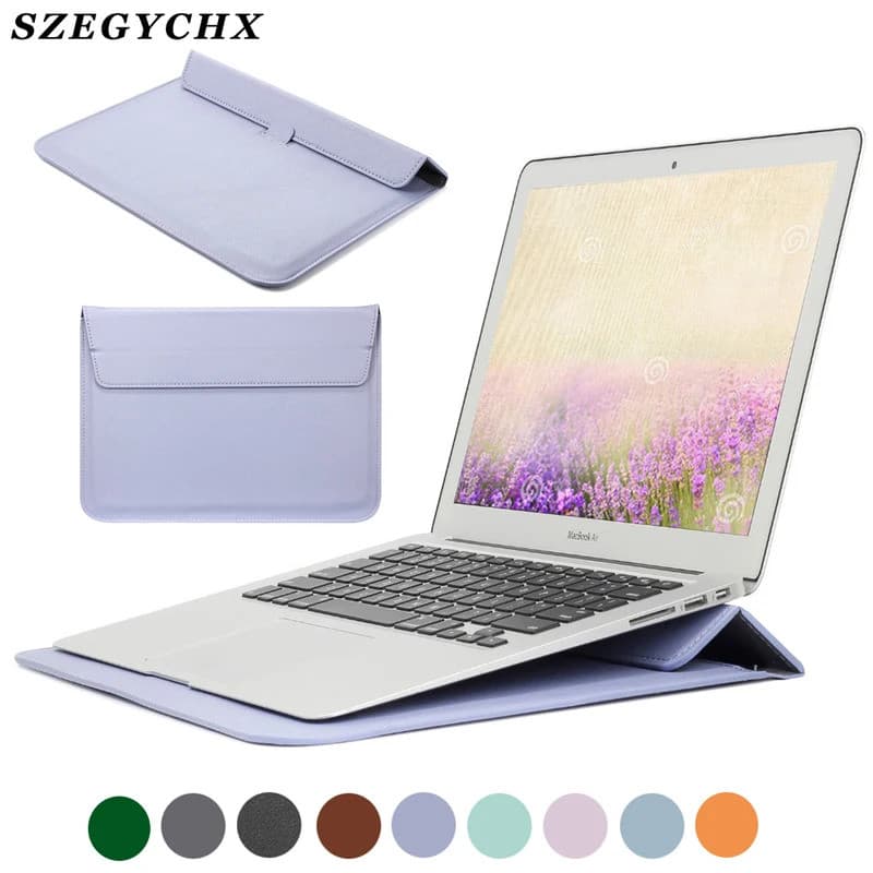 Capa De Suporte Para Laptop Apple Macbook Air 13 Manga M5 M4 M2 Pro 13 16 15 14 M5 M1 M3 2023 Bolsa