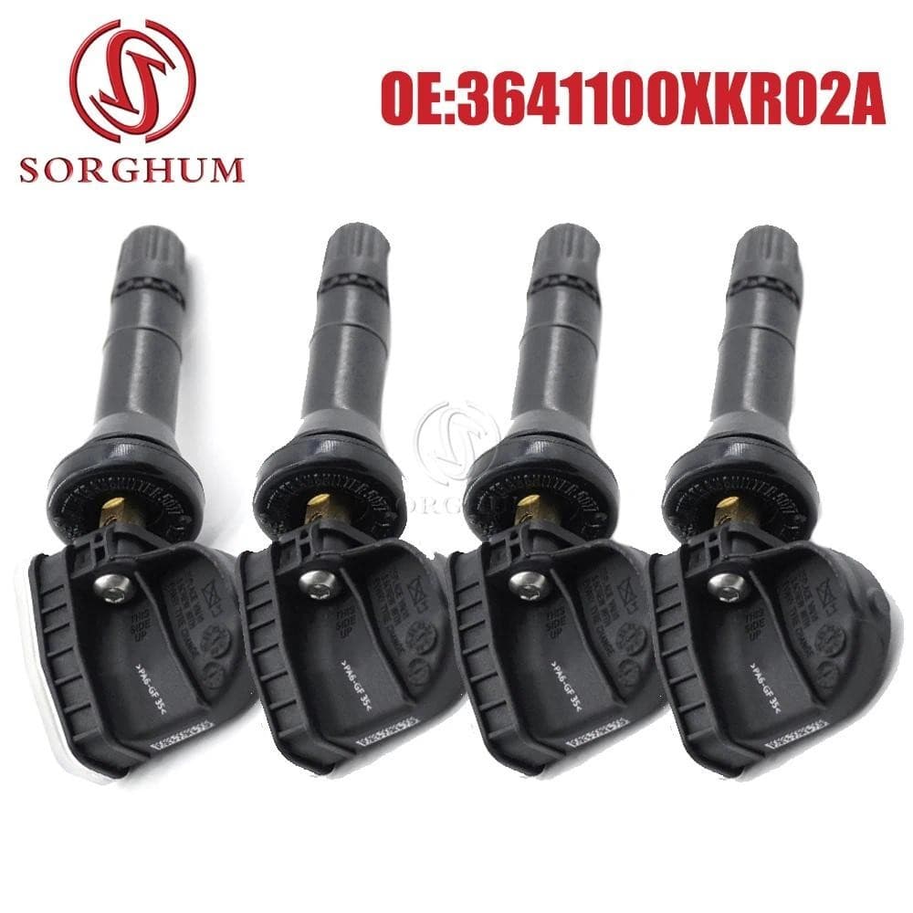 SORGHUM 4 Pçs Precisa OBD 433MHZ TPMS Sensor De Pressão Dos Pneus Para Grande Parede HAVAL F7 Pairar H6 2.0 H9 WEY VV5 V