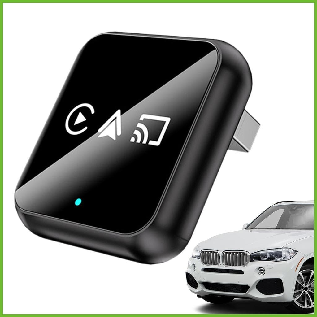 Adaptador De Carro Sem Fio Acessórios De Áudio Automático Reprodução Para Motoristas Caminhões Sedans RVs SUVs teasobr