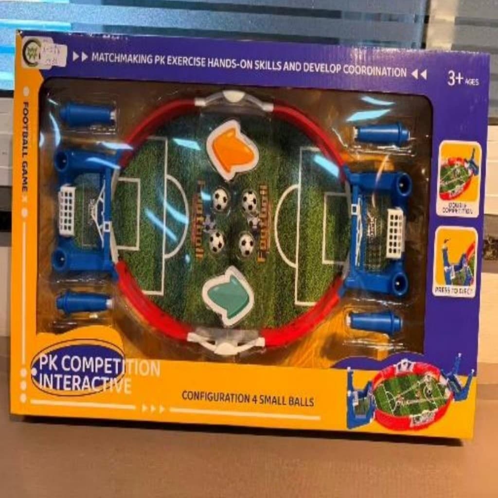 Jogo de Futebol de Mesa para Dois Jogadores - Brinquedo Educativo Interativo para Crianças