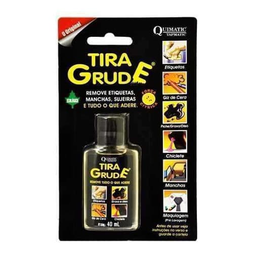 Tira Grude 40ml - Remove Cola, Adesivo, Chiclete