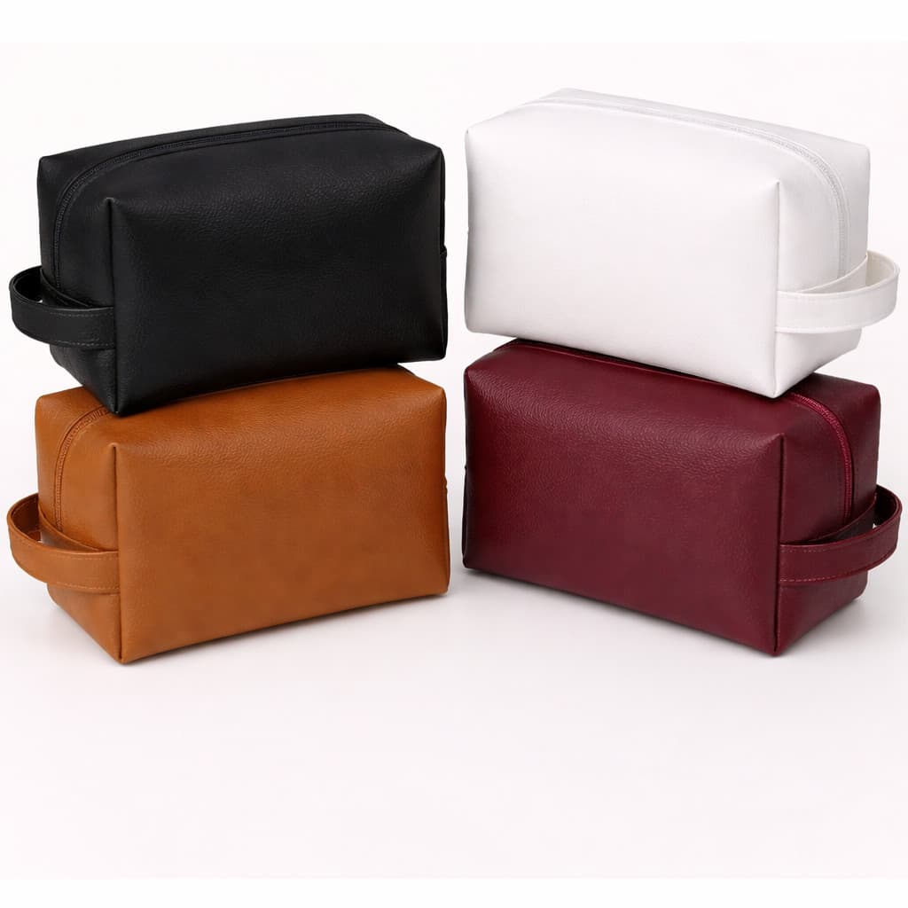 Necessaires De Couro Sintético Premium Direto Da Fábrica no Atacado