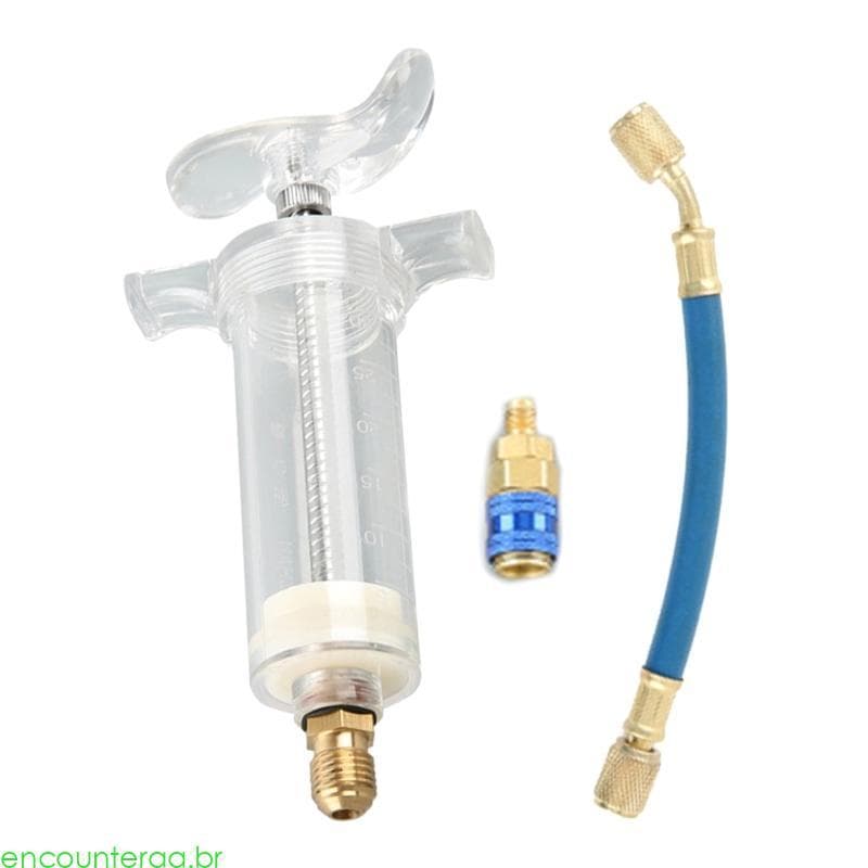 Encountera Metal Ar Condicionado Injetores Tintura Óleo Ac R134 1oz Ferramenta Injeções Para HVAC