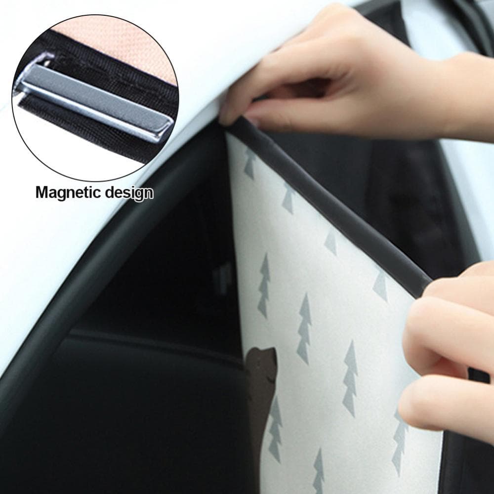 TKEY Janela Do Carro Cortina Magnética Pára-Sol Capa Dos Desenhos Animados Lateral Proteção UV Para O Miúdo Bebê Criança