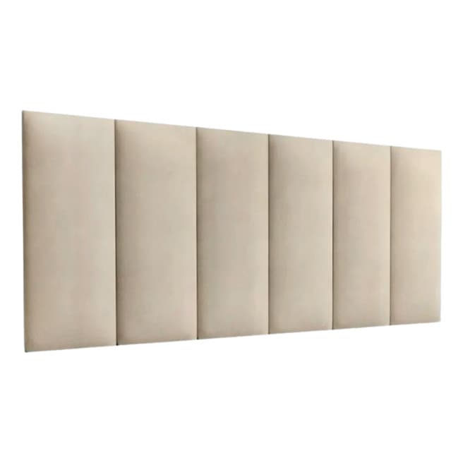 Kit Com Até 15 Placas de Cabeceira Modular Estofada  45x20cm Cama Solteiro Casal Queen King