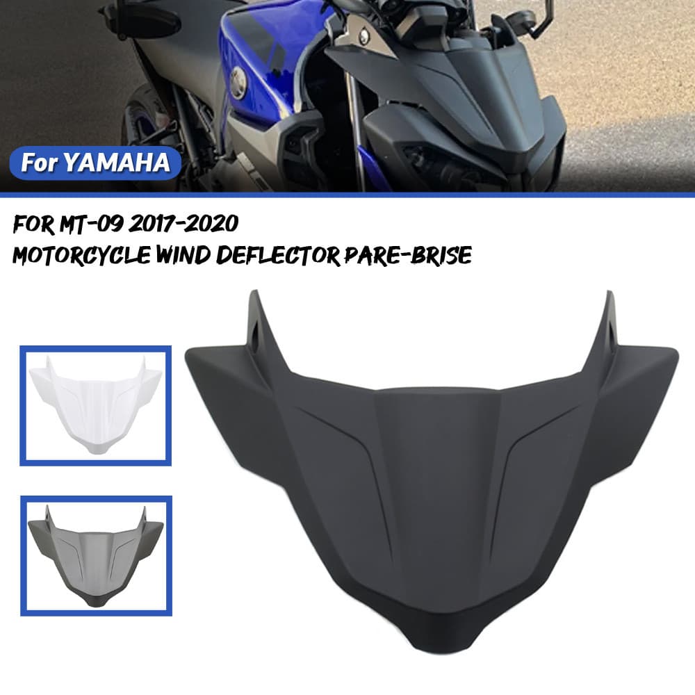 MT09 Pára-Brisa Da Motocicleta Para YAMAHA MT-09 09 2017-2020 Acessórios Defletor De Vento Pare-Brise 2018 2019