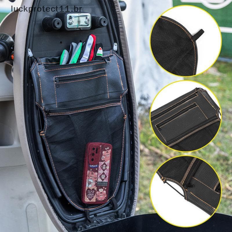 LTBR Popular Saco De Ciclismo Assento Da Motocicleta Armazenamento Antifouling Material Resistente A Riscos Veículo Elét