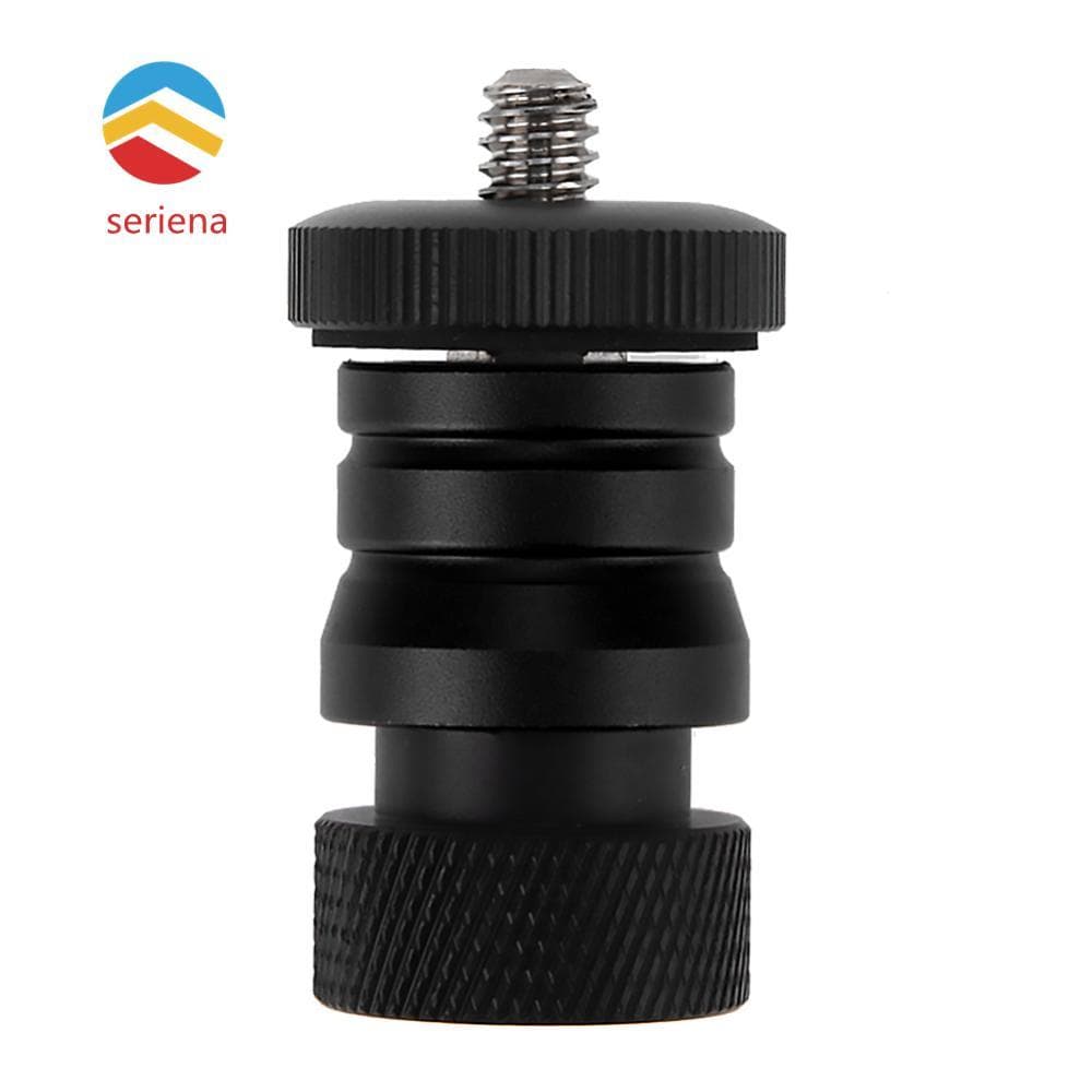 Cabeças De Tripé De Liberação Rápida Cabeça Esférica Destacável Liga De Alumínio Mini Suporte De Câmera Para Monitor De 