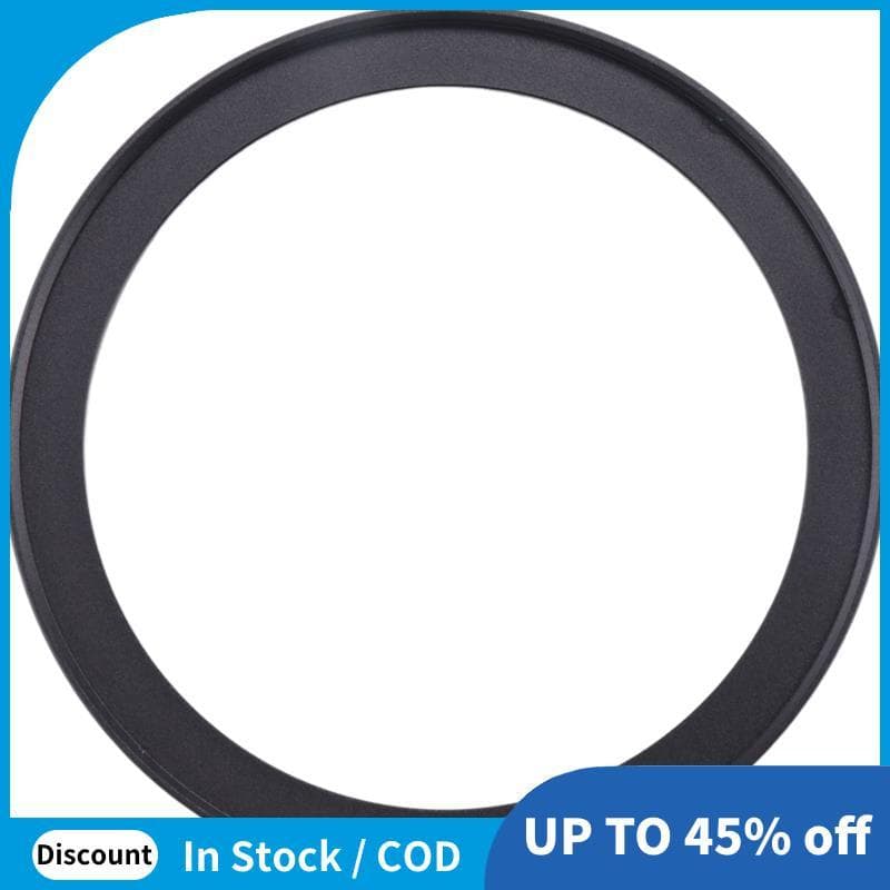 Peças Da Câmera Filtro De Lente De 72 Mm A 82 Adaptador De Anel Intensificador Preto