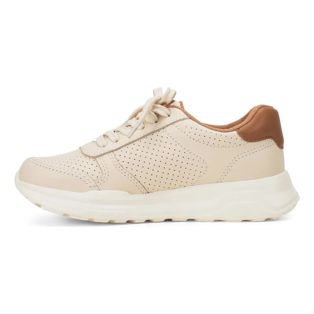 Tenis Kolosh Casual Feminino Bege Claro Ziper Confortavel Lindo Macio Leve Versatil Charmoso Atual Pratico Luxo