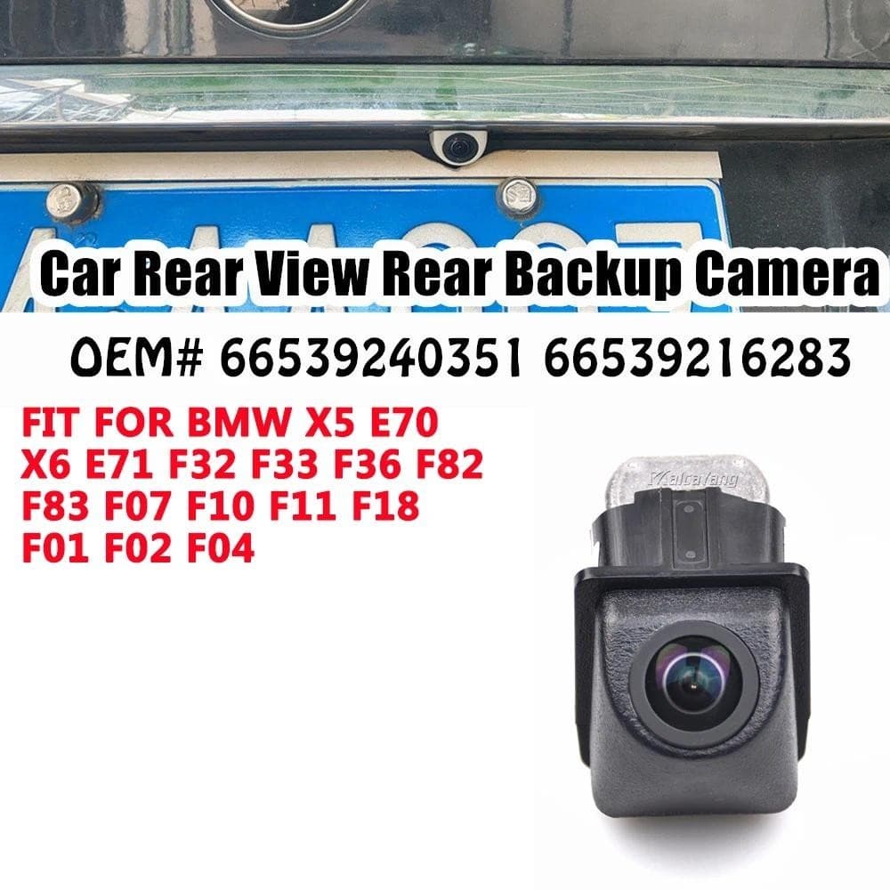 66539240351 Nova Câmera De Visão Traseira Do Carro Para BMW X5 E70 X6 E71 F32 F33 F36 F82 F83 F07 F10 F11 F18 F01 F02 F0