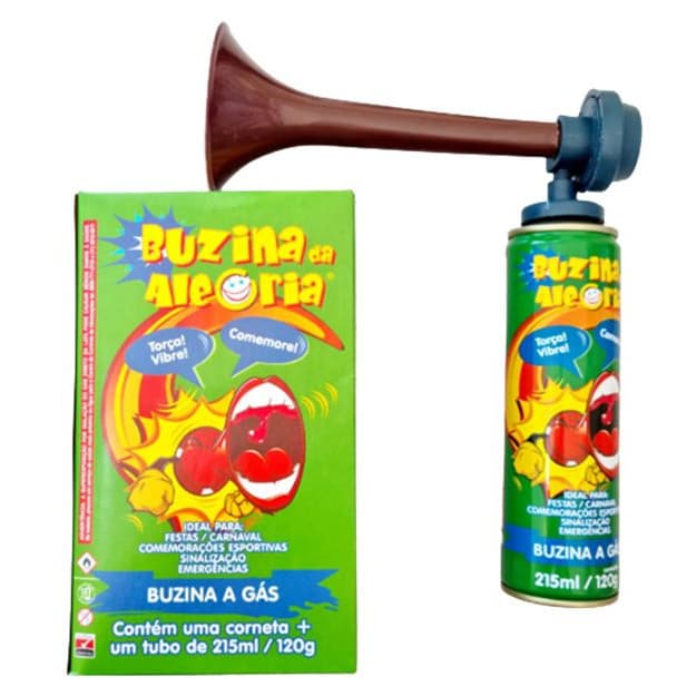Buzina da Alegria Spray com Corneta 215ml