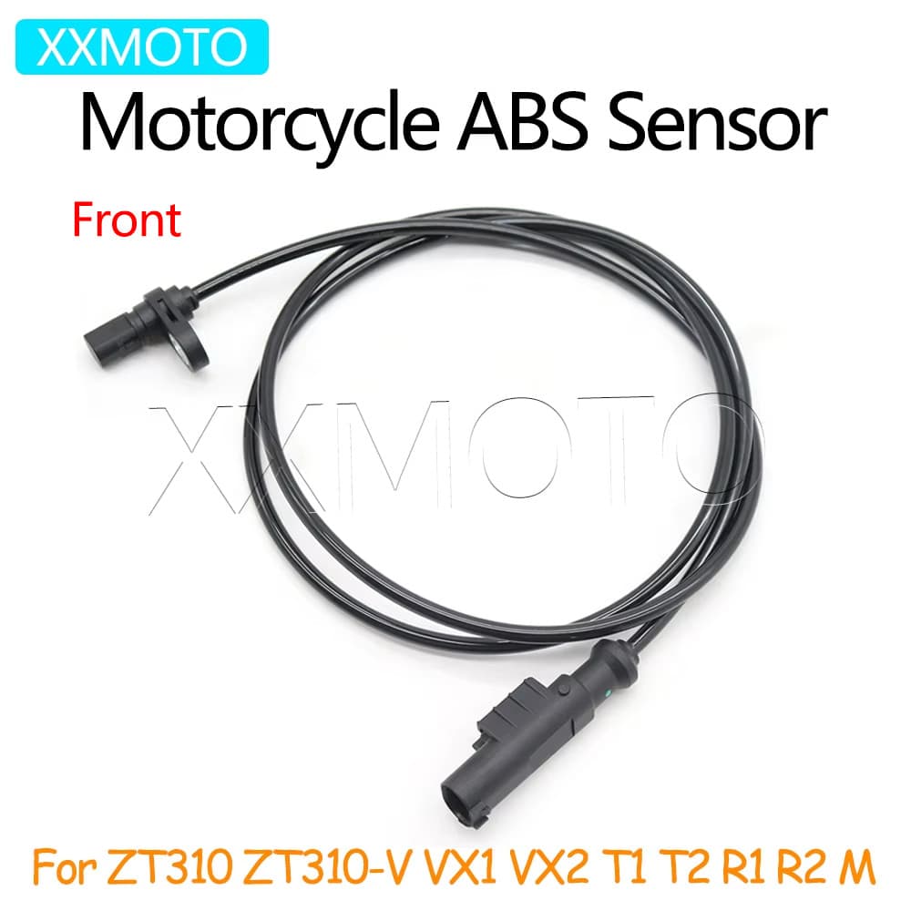Para Zontes ZT310 ZT310-V ZT 310 310V VX1 VX2 T1 T2 R1 R2 M Motocicleta ABS Sensor De Velocidade Da Roda Dianteira Fio D