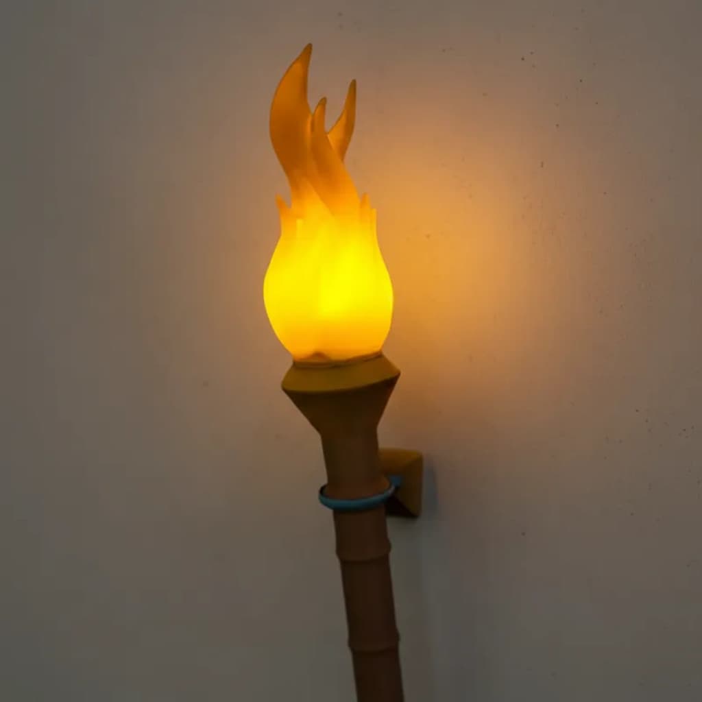 Tocha LED com Efeito Fogo – Luz Decorativa Ambiente