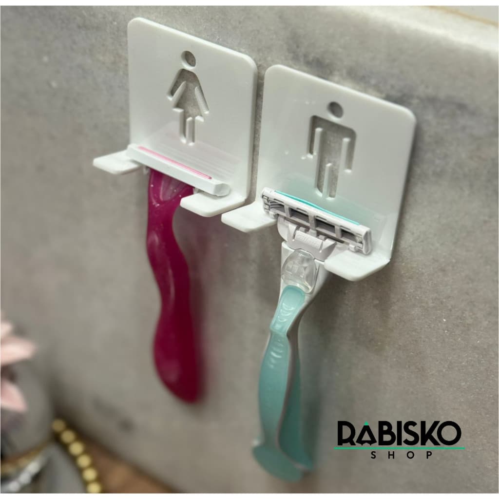 Kit Organizador de Banheiro para Aparelho de Barbear e Lâmina VAZADO