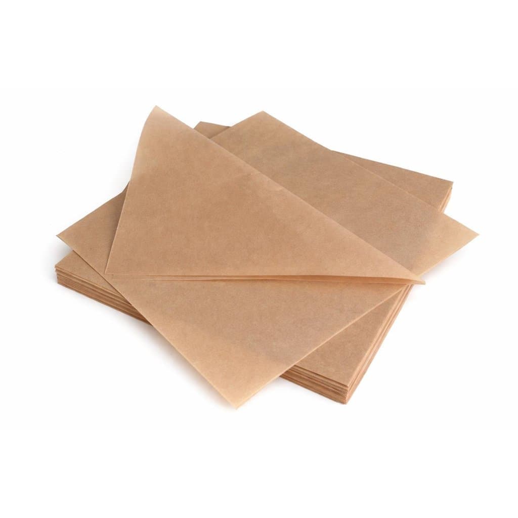 Papel Manteiga Marrom Cortado 25 x 25 cm - 1093