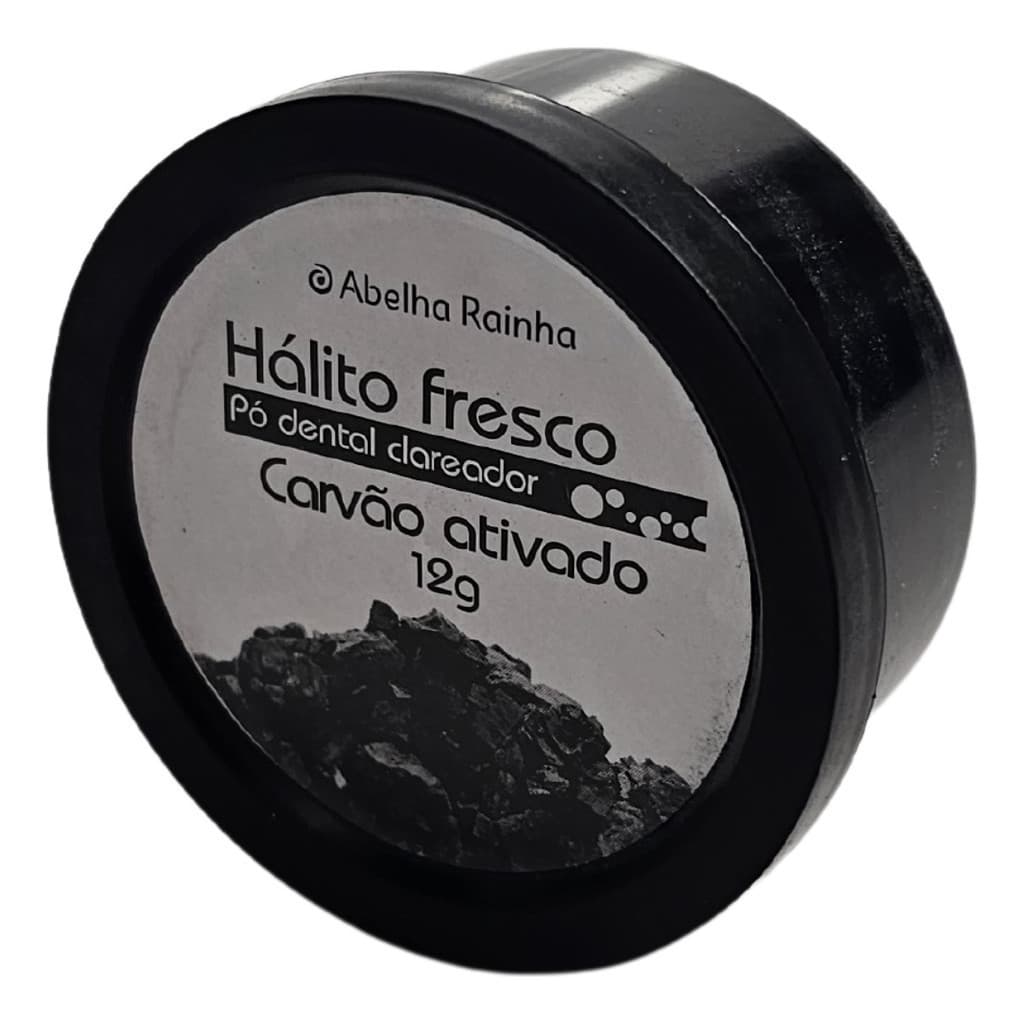 Pó Dental Clareador Com Carvão Ativado Abelha Rainha