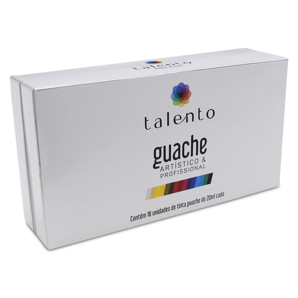 Kit Tinta Guache 20ml C/16 Cores