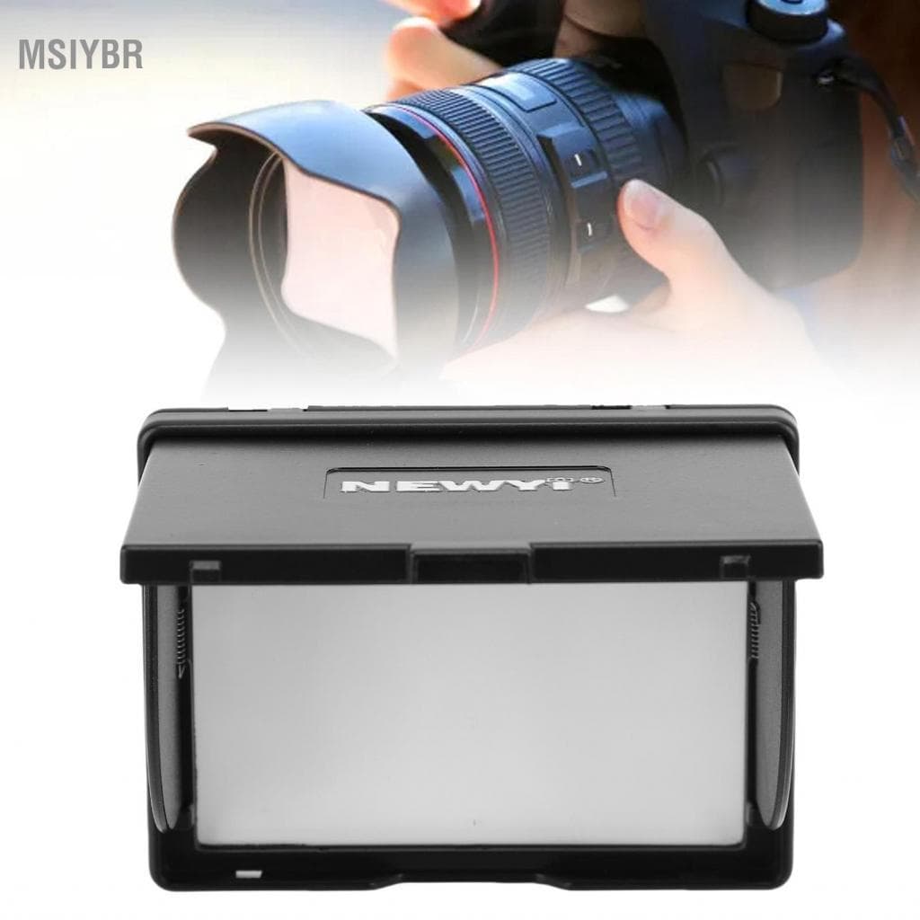 Msiybr Msiybr 3 Polegada capa de tela lcd apto para a7 a7s a7m2 a7r2 a7m3 a9 câmeras dobrável protetor da câmera sun