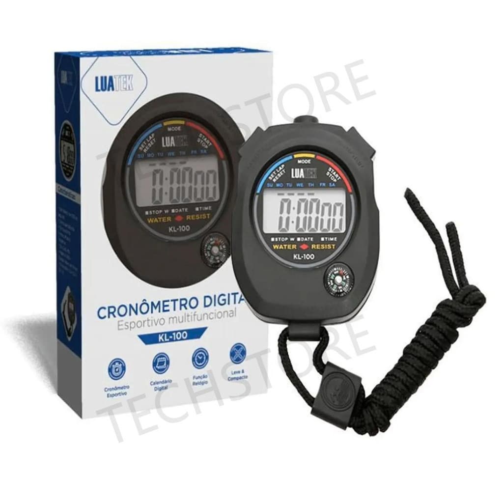 Cronômetro Digital Esportivo Luatek KL-100