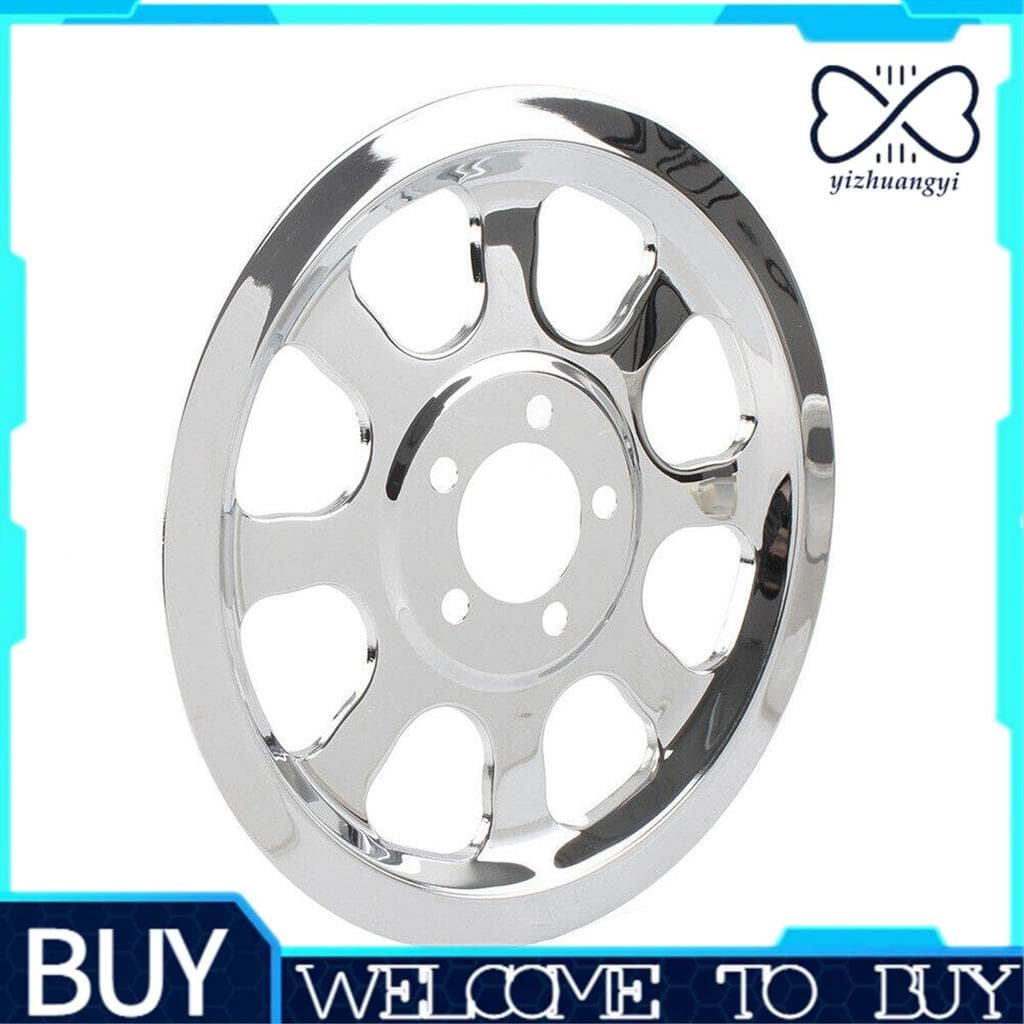 1 PCS Tampa Da Polia Externa 70 Dentes Peças De Reposição Acessórios Para FXST FLST 2000-2006 Cromado