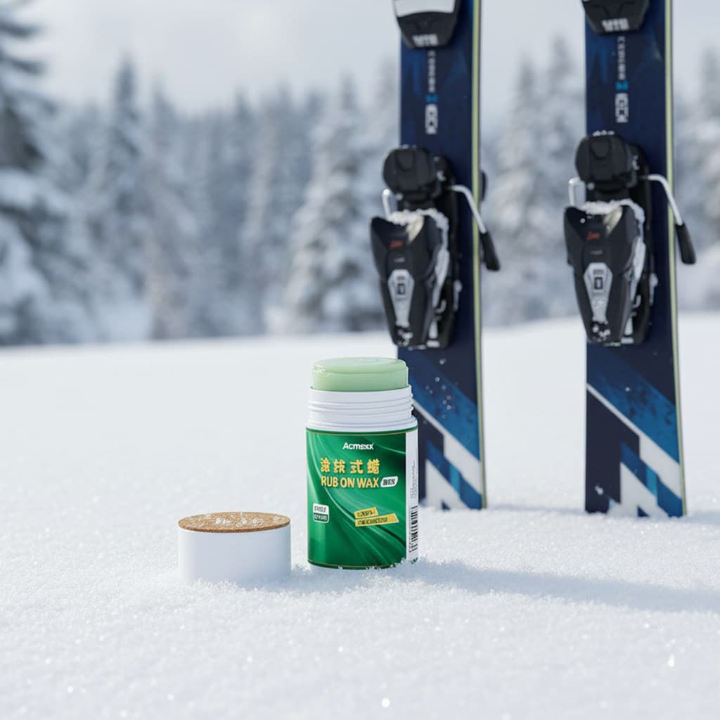 Cera Fria Portátil Para Aplicação Rápida De Esqui E Snowboard Manutenção De